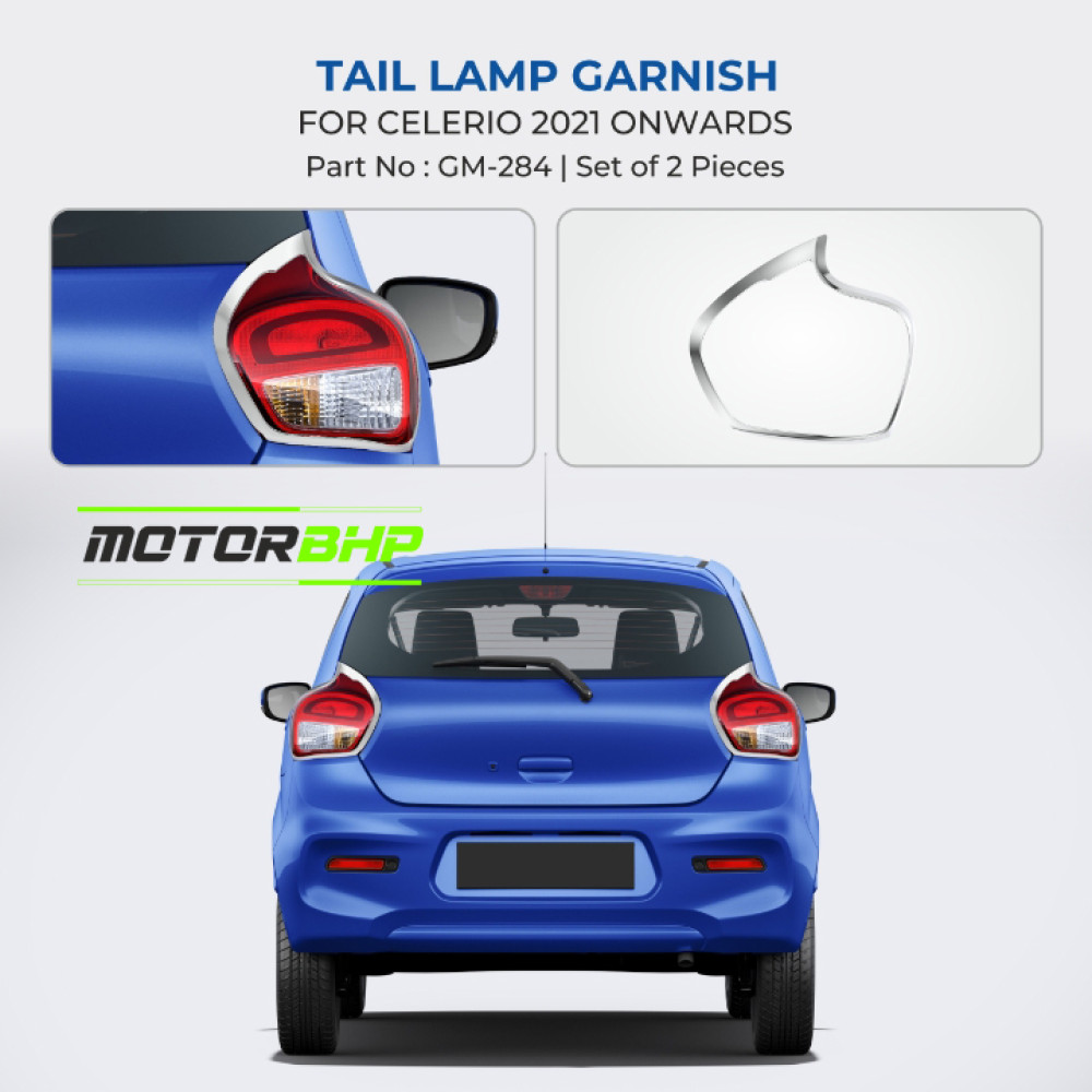 Buy Maruti Suzuki Celerio Tail Lamp Cover Car Accessories